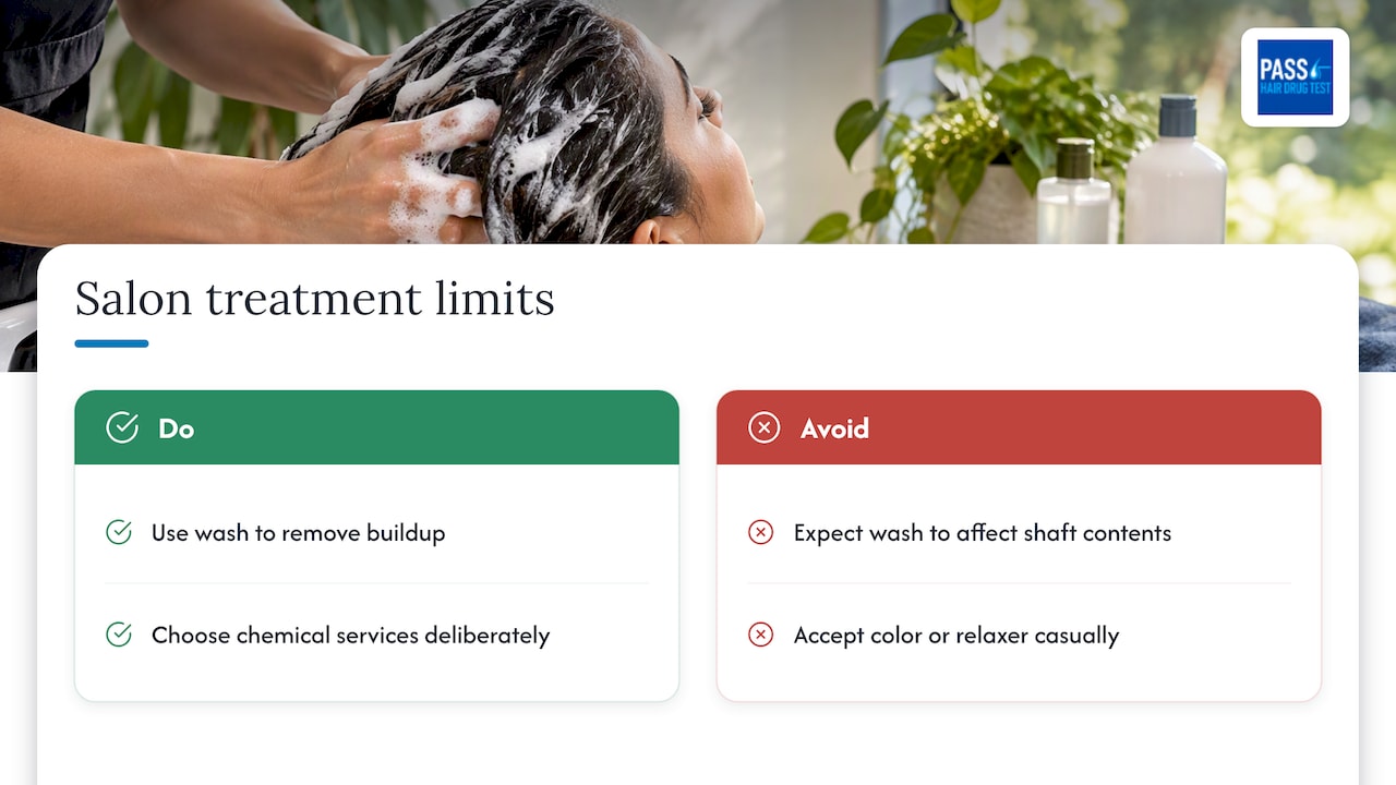 Salon clarifying treatments — overview diagram